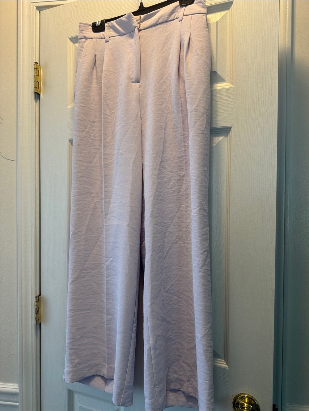 House of Harlow 1960 Wide-Leg Pants in Light Lavender